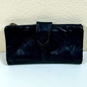 Fossil Vintage Black Leather Wallet